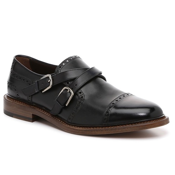 Salvatore Ferragamo Tramezza Samson Cap Toe Oxford Black Leather Dress Shoes 6.5 - Picture 10 of 11